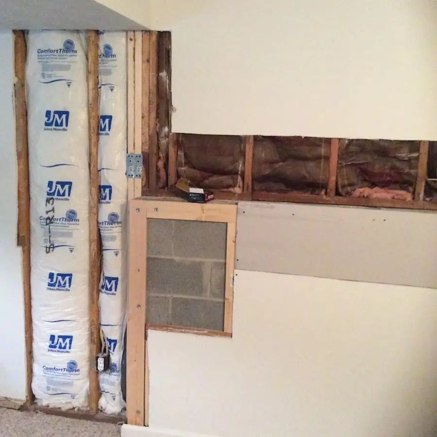 Wall insulation replacement during Structural Drying in Lone Grove